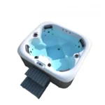 Bubbelbad Buiten Zeester – Met trap en thermische afdekking – 180 x 160 x 79 - Afbeelding 3