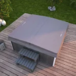 Bubbelbad Buiten Stream XL – Met trap en thermische afdekking – 207,5 x 207,5 x 88 cm – 5 Personen - Afbeelding 2