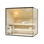 Noorse Sauna – Shadow – 200 x 150 x 190 cm – 5 personen – 8 kW – XL - Afbeelding 8
