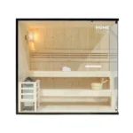 Noorse Sauna – Shadow – 200 x 150 x 190 cm – 5 personen – 8 kW – XL - Afbeelding 7