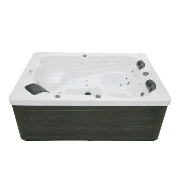 Bubbelbad Buiten Sunset – Met trap en thermische afdekking – 220 x 156 x 82 cm – 3 Personen
