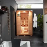 Infrarood Sauna - Redsun - 1-2 pers - 120 x 105 x 190 cm - Met volledig spectrumradiator - M - Afbeelding 15