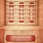 Infrarood Sauna - Redsun - 1-2 pers - 120 x 105 x 190 cm - Met volledig spectrumradiator - M - Afbeelding 14