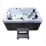 Bubbelbad Buiten - Met trap en thermische afdekking - 210 x 155 x 83