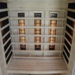 Infrarood Sauna Sahara – 2-3 personen – 150 x 120 x 190 cm – Met volledig spectrumradiator - L - Afbeelding 7