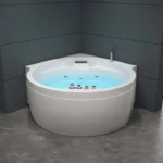 Vrijstaand Bad- Bubbelbad Galos – 149 x 149 x 64 cm – Inclusief onderwater LED-verlichting - Afbeelding 4