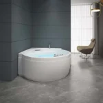 Vrijstaand Bad- Bubbelbad Galos – 149 x 149 x 64 cm – Inclusief onderwater LED-verlichting - Afbeelding 5