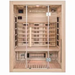 Infrarood Sauna Sahara – 2-3 personen – 150 x 120 x 190 cm – Met volledig spectrumradiator - L - Afbeelding 11