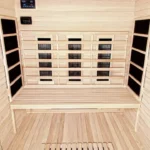 Infrarood Sauna Sahara – 2-3 personen – 150 x 120 x 190 cm – Met volledig spectrumradiator - L - Afbeelding 8