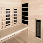 Infrarood Sauna Sahara – 2-3 personen – 150 x 120 x 190 cm – Met volledig spectrumradiator - L - Afbeelding 10