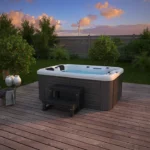Bubbelbad Buiten - Met trap en thermische afdekking - 210 x 155 x 83 - Afbeelding 14