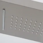 Douchepaneel Cascata met regendouche - Inclusief thermostaatfunctie - Antikalksproeiers - RVS - Afbeelding 3
