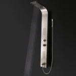 Douchepaneel Orinoco met regendouche – 3 LED verlichtingsvelden – Inclusief thermostaatfunctie – RVS - Afbeelding 6