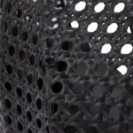 Polyrattan hangstoel voor 2 personen - Met regenhoes - Inclusief kussens - Tot 250 kilo - Zwart - Afbeelding 3