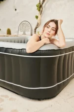 Opblaasbare Netspa - Hottub - Bubbelbad - 4 personen - 168 x 70 cm - Inclusief beschermhoes en accessoires - Afbeelding 3