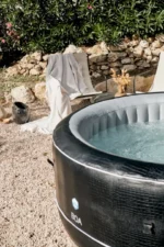 Opblaasbare Netspa – Hottub – Bubbelbad – 5 personen – 195 x 70 cm – Inclusief beschermhoes en accessoires - Afbeelding 3