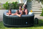 Opblaasbare Netspa - Hottub - Bubbelbad - 4 personen - 168 x 70 cm - Inclusief beschermhoes en accessoires - Afbeelding 28