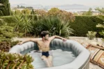 Opblaasbare Netspa - Hottub – Bubbelbad – 5/6 personen – 188x70 cm – Inclusief beschermhoes en accessoires - Afbeelding 11
