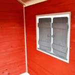 Speelhuis - Rood - Houten Speelhuisje - Speelhuisje voor de buiten / binnen - FSC hout - Duurzaam - Afbeelding 12
