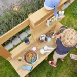 Speeltoestel Keuken - Modderkeuken - Met 8-delige speelset - Voor binnen en buiten - Mandu - Afbeelding 7