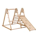 Speeltoestel inclusief glijbaan en schommel - Opvouwbaar 112 x 182 x 115,5 cm - Ida - Afbeelding 2