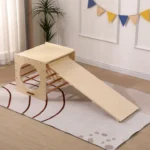 Speeltoestel Klimkubus met glijbaan – Veilig klimmen – Fin - Afbeelding 5