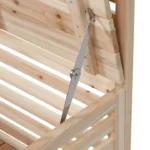 Tuinrek - Orelia - 80 x 40 x 171 cm - Tuinbank inkijkbescherming tuinkist - Balkon - Afbeelding 5