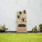 Tuinrek - Orelia - 80 x 40 x 171 cm - Tuinbank inkijkbescherming tuinkist - Balkon - Afbeelding 8