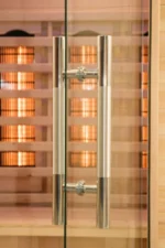 Infrarood Sauna - France Apollon - 120 x 123 x 190 cm - Volledig spectrum kwarts infrarood - Afbeelding 9